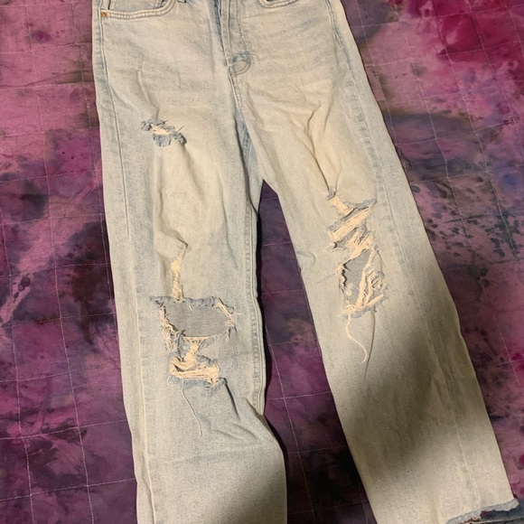 High rise cropped jeans - Picture 3 of 3